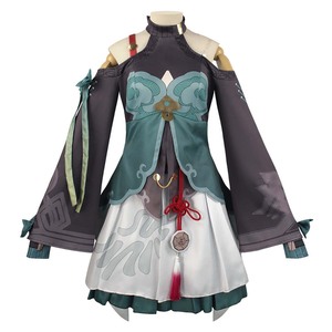 Anime Spiel Party Outfit Honkai Star Rail <span class=keywords><strong>Qingque</strong></span> Cosplay Kostüm Full Set GAHC-008 - Product Image 2