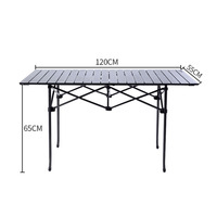 Table de pique-nique pliante en métal Portable pour le camping en plein air randonnée voyage mobilier scolaire pour enfants de Style moderne avec rangement
