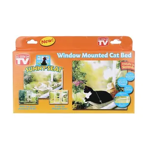Ruimtebesparend Window Mounted Cat Bed Kat Venster Baars Kat Hangmat Window Seat