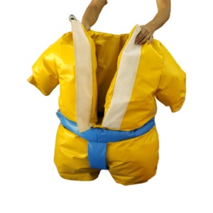 Combinaison <span class=keywords><strong>de</strong></span> <span class=keywords><strong>sumo</strong></span> gonflable pour jeux <span class=keywords><strong>de</strong></span> <span class=keywords><strong>combat</strong></span> et <span class=keywords><strong>de</strong></span> lutte, rembourrage en mousse orange, à vendre, jeux gonflables d'intérieur, jouets gonflables d'extérieur CN;GUA - Product Image 3