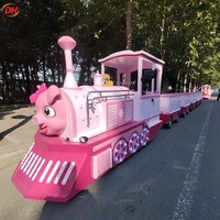 Train électrique pour enfants le plus vendu, avec figurines de princesses, lumières LED et effet de fumée, idéal pour les centres commerciaux et les manèges de carnaval