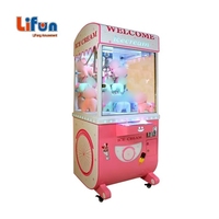 Machine à griffes d'arcade de type grue pour jouets en peluche, marque Lifang, avec cabinet métallique, version anglaise, fournisseur de Guangzhou pour Singapour
