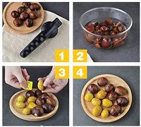 Ouvre-écrou multifonctionnel, casse-écrou, en métal, outil de cuisine, pince à noyer