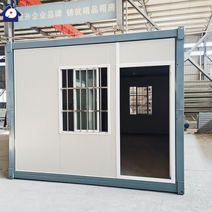 20Ft ภาชนะแบบพับได้สไตล์ออสเตรเลียโครงสร้างเหล็กแบบพับได้พร้อมห้องน้ำสำหรับบ้านและออฟฟิศ - Product Image 4