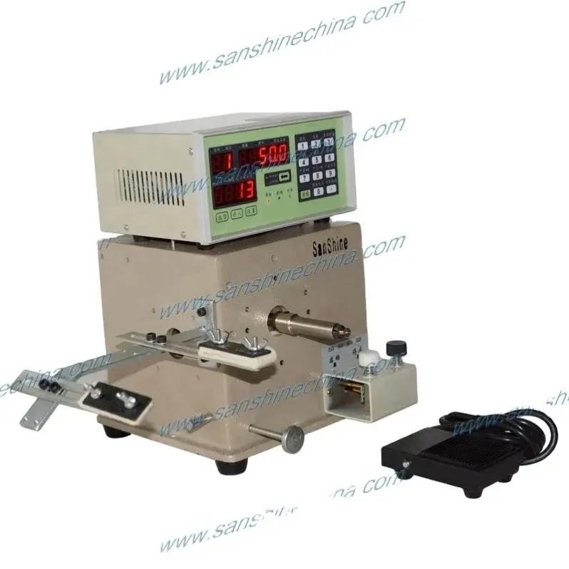 SANSHINE Precision CNC半自動ノーマルSMDSMTドラムコアチョークコイル巻線機