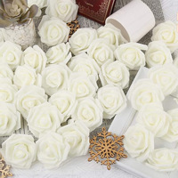 Têtes de roses en mousse PE multicolores faites à la main, écologiques pour les cadeaux DIY de la Saint-Valentin, de la fête des Mères et de Noël - Vente directe usine