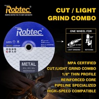 Disque de découpe à centre dépressionné Type 42 de 230 mm pour métal, à taux de coupe élevé, coupe propre, faible vibration, économique