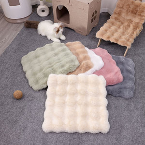 Coussin pour chat, tapis de massage, tapis pour cage à chat, tapis chaud pour chat, couverture de couchage, coussin pour chat, tapis de couchage pour chien et chat, couverture en laine - Product Image 3