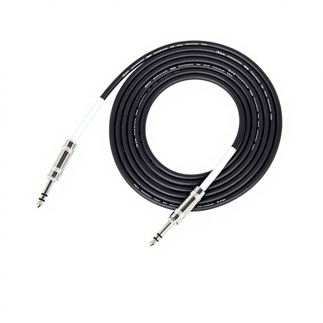 MC032 Professional 1/4 Inch TRS Balanced Audio Cable, Low Noise for Studio Recording and Professional Audio Equipment