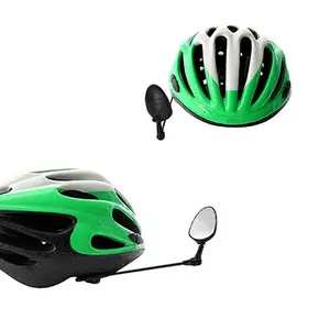 자전거 헬멧 백미러 패션 휴대용 야외 스포츠 ABS 플라스틱 자전거 액세서리 조절 헬멧 백미러