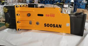 ショベルロック掘削 & 解体ツール<span class=keywords><strong>SOOSAN</strong></span> SB100大型スケール油圧ブレーカ用建設設備 - Product Image 3