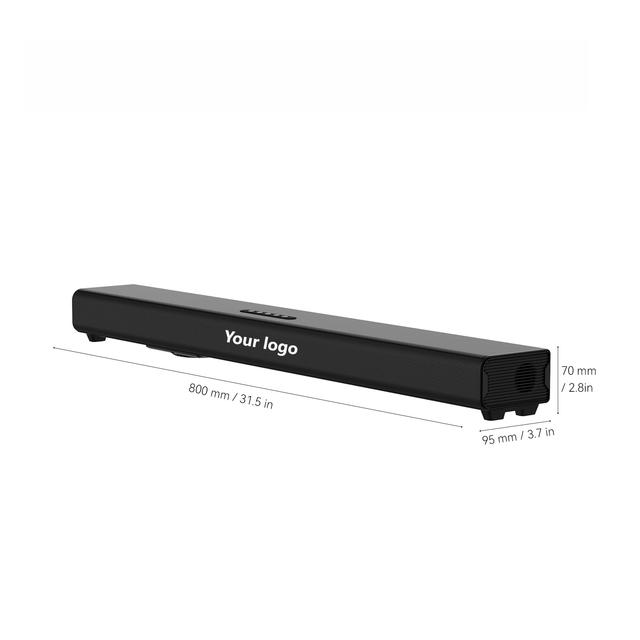 F020L OEM Logo 2.1 85W Soundbar for Home Theater System with OPT/AUX/USB/COAX/RCA/SW OUT Remote Control TV Sound Bar