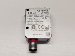 New And Original LR-W70C LR-WF10C Laser <b>Sensor</b> Fiber M12 Connector 4-Pin - Product Image 5