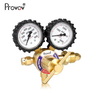 1/4 "SAE erkek çıkış bağlantısı CGA580 G5/8 giriş bağlantısı yüksek basınçlı hava <span class=keywords><strong>25</strong></span> MPa azot gazı regülatörü ile tahliye vanası - Product Image 2