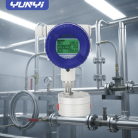 Medidor de Flujo de Engranajes Ovalados de Alta Viscosidad Yunyi, Relación de Reducción 1:100, Presión de 40 MPa, para Pruebas de Bombas de Aceite Hidráulico y Lubricantes