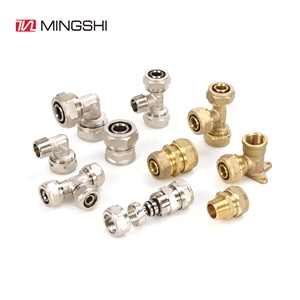<span class=keywords><strong>Fitting</strong></span> kuningan sekrup ulir untuk Pipa PEX multilapis <span class=keywords><strong>fitting</strong></span> kompresi <span class=keywords><strong>Gas</strong></span> air untuk pemipaan