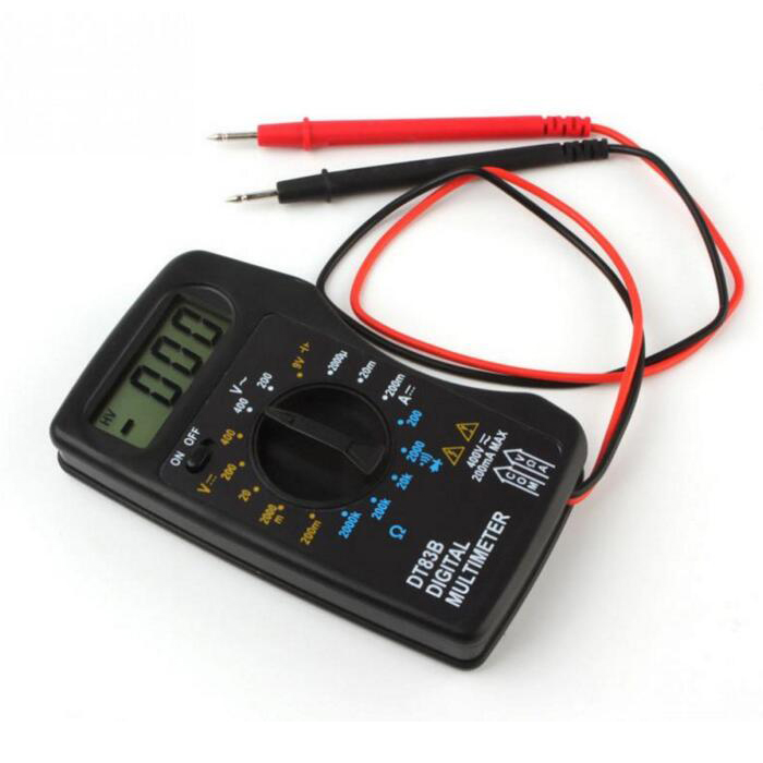Pocket DT83B Digital Multimeter Ammeter Voltmeter
