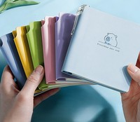 Carnet de notes portable ultra-mince A7, esthétique tendance, de qualité supérieure, pour étudiants, bureau, journalisation quotidienne, voyages