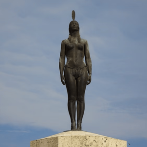 Escultura de Figura Femenina en Bronce, Estatua de Dama Fundida en Cera Perdida para Decoración de Fuentes, Parques, Villas y Galerías - Product Image 5