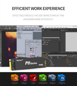 SSD Interno Faspeed Personalizzato 128GB/256GB/512GB/1TB/2TB 2280 NVMe M.<span class=keywords><strong>2</strong></span> PCIe Gen3x4, Velocità di Lettura 2000MB/s, Scrittura 1600MB/s, Garanzia di <span class=keywords><strong>3</strong></span> Anni - Product Image 6