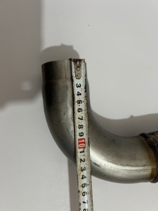 Pièces automobiles pour système d'échappement de voiture, tuyau d'échappement universel, embouts d'échappement en acier inoxydable, embouts doubles - Product Image 4