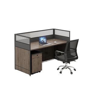 <span class=keywords><strong>Arreglo</strong></span> de Mesa de Oficina Moderno con Escritorio Modular y Mamparas de Oficina, Estación de Trabajo para Empresas, Hoteles y Escuelas - Product Image 2