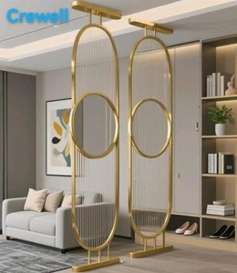 Écran en métal découpé au laser <span class=keywords><strong>de</strong></span> diviseur <span class=keywords><strong>de</strong></span> cloison mobile d'acier inoxydable 304 imperméable pour la décoration intérieure - Product Image 3