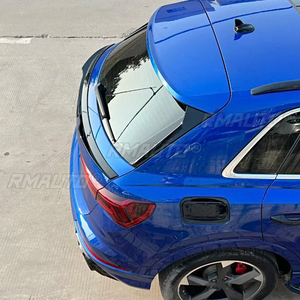 For Audi Q3 Sportback High Quality ABS Material Car Rear Wing Primer Color Audi Q3 SPORTBLACK Spoiler 2019-2022 M4 Style - Product Image 3
