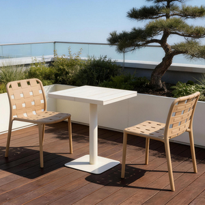 Silla <span class=keywords><strong>de</strong></span> Comedor Moderna <span class=keywords><strong>de</strong></span> Polipropileno, Resistente al Agua y a los Rayos UV, para Exteriores, Patio, Cafetería, Jardín, Silla <span class=keywords><strong>de</strong></span> <span class=keywords><strong>Plástico</strong></span> Tipo Mimbre - Product Image 1