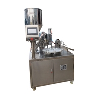 Machine semi-automatique de scellement de remplissage de tube de dentifrice à dents verticales