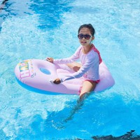Planche de natation gonflable pour enfants en forme d'animaux mignons, pingouin, crocodile, avec doubles poignées, jouet aquatique