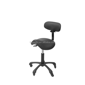 Taburete de salón de hospital de barbero ajustable de aluminio ergonómico personalizable moderno con rotación de 360 grados para gimnasio y uso al aire libre - Product Image 4