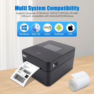 Máy in nhãn vận chuyển nhiệt trực tiếp để bàn YHDAA chất lượng cao 203DPI, in tem mã vạch, giao hàng nhanh, khổ 110mm - Product Image 6