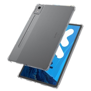 Pour <span class=keywords><strong>Lenovo</strong></span> Xiaoxin Pad Pro 12.7 "2025/Gen2 (TB373FU / TB375FC) étui en TPU transparent, protecteur de <span class=keywords><strong>tablette</strong></span> antichoc et résistant aux chutes - Product Image 2
