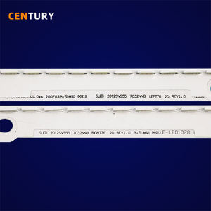 2 Piezas de Tiras de Retroiluminación LED para TV CENTURY de 55 Pulgadas, 76 Lámparas SMD3030/5050, 2700-6500K, Aluminio 3D, CRI>80 para Samsung UA55ES7000J - Product Image 4