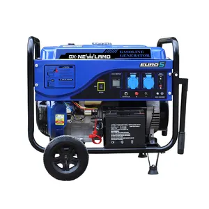 Generator bensin portabel, AVR tiga fase tunggal 5kw 5kva 7kw 8kva untuk rumah