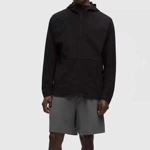 Custom <strong>Men's</strong> Windbreaker Tracksuit Lightweight Breathable Full <strong>Zip</strong> Hooded Elastic Waist Daily 2-in-1 Lined <strong>Shorts</strong> Streetwear - Product Image 2