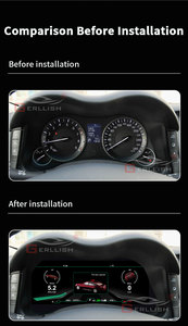 Đồng Hồ Đo Áp Suất Dầu Kỹ Thuật Số Android <span class=keywords><strong>LCD</strong></span> Vôn Kế Đồng Hồ Đo Nhiệt Độ Nước Cho Bảng Điều Khiển Cụm Kỹ Thuật Số <span class=keywords><strong>LCD</strong></span> Infiniti Q70 2012-2017 - Product Image 6