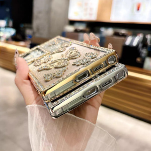 เคสโทรศัพท์ลายผีเสื้อเพชรวาวสำหรับ Samsung S25เคสนิ่มพิเศษ S25บวกชุบหรูหราสำหรับ S24 Samsung - Product Image 5