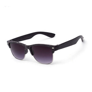 2020 mode <span class=keywords><strong>Bois</strong></span> lunettes De soleil pour femmes hommes Anti-UV semi-sans <span class=keywords><strong>monture</strong></span> lunettes De Soleil Lunettes demi-cadre lunettes - Product Image 3