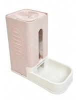 Distributeur automatique d'eau et de nourriture pour animaux de compagnie, double bol, station d'alimentation, fontaine à eau pour chat