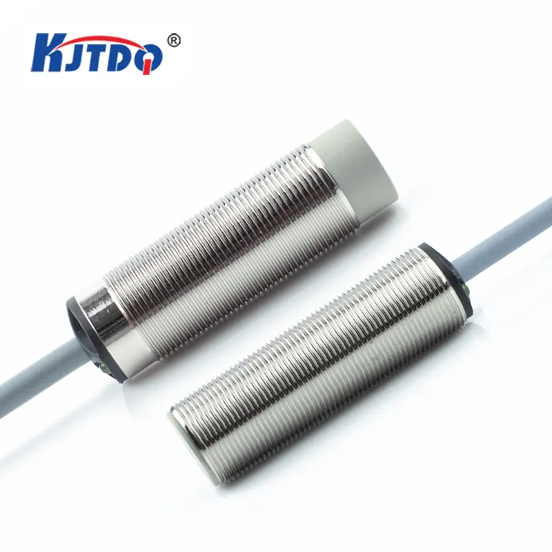 KJT M18 Sensor Kedekatan Induktif Jarak Jauh, Sensor Jarak Jauh NPN PNP NO NC Sn 16/20Mm DC 12V 24V