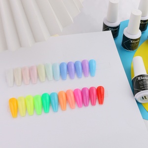 Gel UV de construction rapide pour ongles, 15 ml, en polyacrylique cristallin, à changement de couleur lumineux, pour l'épaississement des ongles - Product Image 2