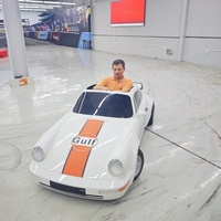 Kart électrique rétro style 911 personnalisable avec support OEM/ODM, 2500W, audio Bluetooth pour divertissement personnel