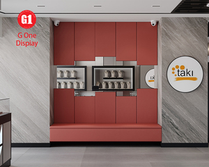 Muebles de Exhibición para Joyería Modernos, Vitrina de Joyería de Madera de Estilo Simple Personalizada para Equipamiento de Tiendas de Joyería - Product Image 5