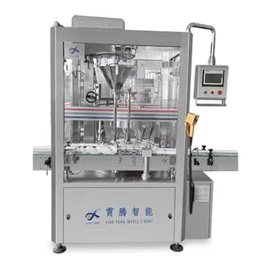 XIAOTENG liquid powder filling sealing and capping machine coffee powder filling machine auger
