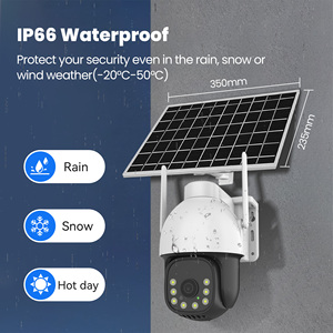 6MP thẻ Sim lưu trữ đám mây ngoài trời tự động theo dõi 16000mAh năng lượng mặt trời Powered không dây điện năng thấp 4 gam Mạng CCTV ai PTZ năng lượng mặt trời máy ảnh - Product Image 4