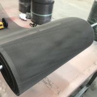 Maille de protection de gouttière tissée en alliage d'aluminium de 0,5 mm avec revêtement en poudre de haute qualité, garantie de 15 à 20 ans pour les filtres de soudage