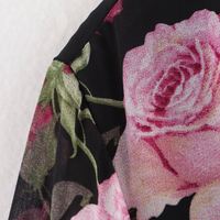 Robe d'été 2025 nouvelle collection pour femme, élégante, imprimée, polyvalente, style rétro décontracté, coupe ajustée et sexy