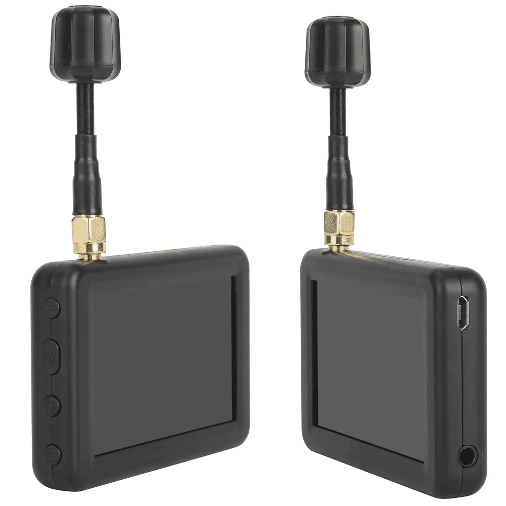 DMKR LS-5804 микро 3-дюймовый 5,8 Г 40-дюймовый монитор Мини Портативный дисплей 16:9 480x320 автоматический поиск встроенный аккумулятор RC FPV гоночный Дрон